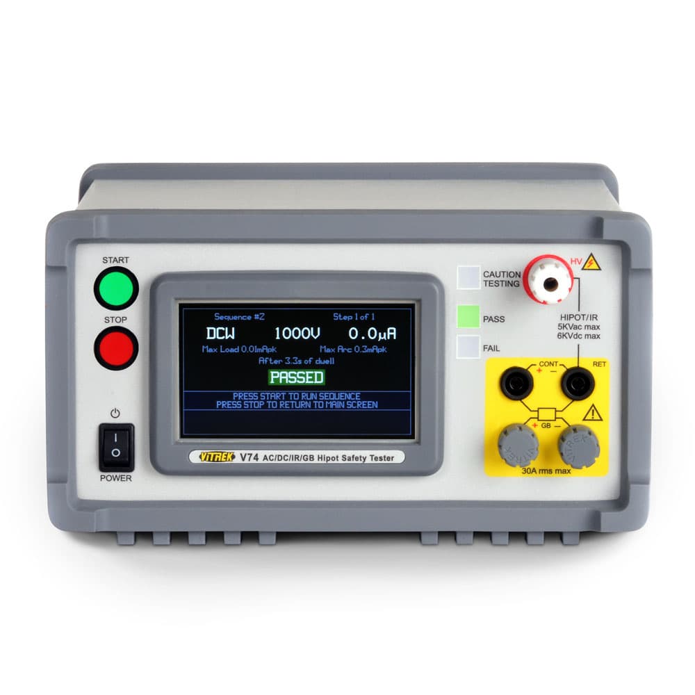 Vitrek electrical safety tester