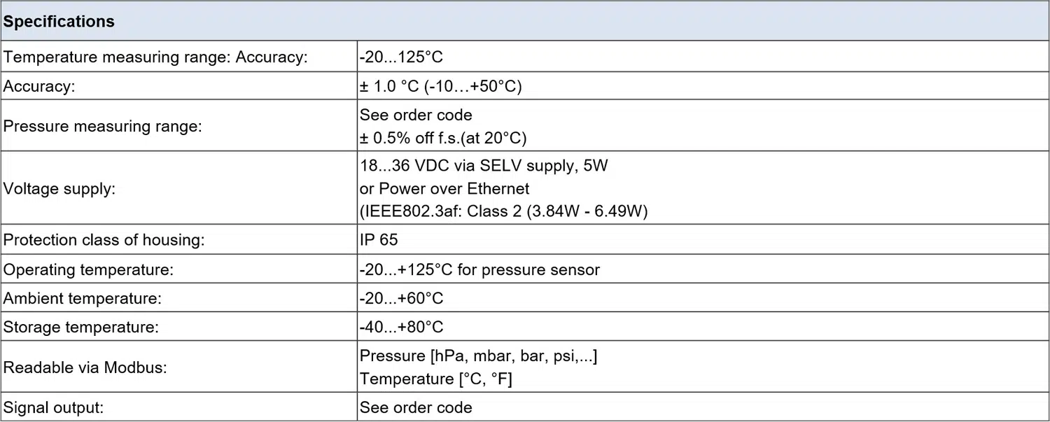 PTS 500 - for measuring of pressure and temperature view 3